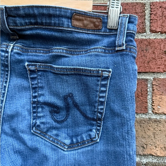 AG Adriano Goldschmied The Stilt Cigarette Leg Jeans Blue Size 28R - Picture 4 of 6